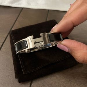 ❤️SOLD❤️Authentic Hermes Clic Clac Bracelet